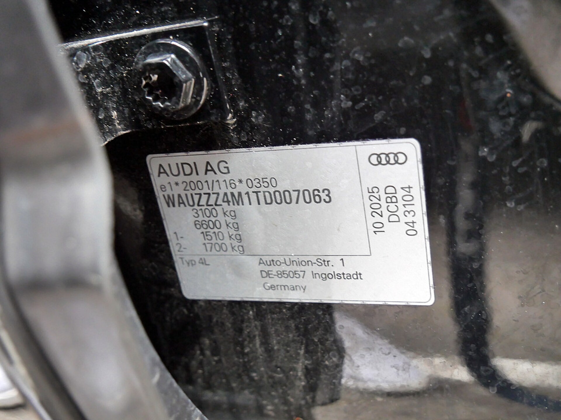 Audi Q7 SUV TFSI e S line