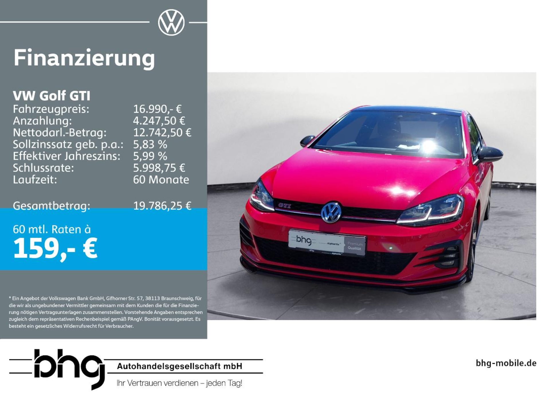 Volkswagen Golf GTI Performance