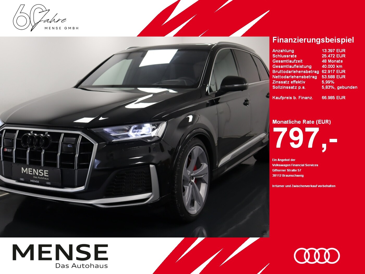 Image about Audi SQ7 TFSI quattro tiptronic