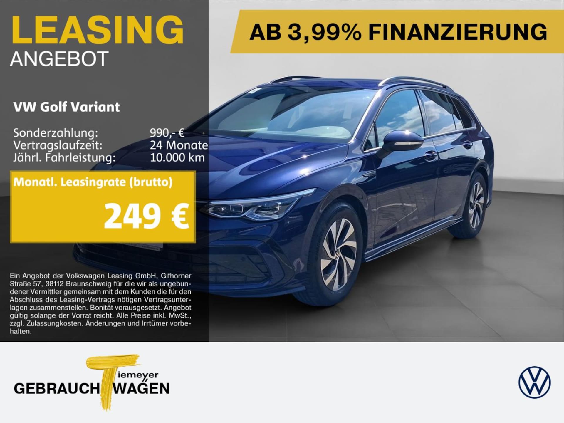 Volkswagen Golf Variant 2024 — Golf Variant 1.5 eTSI DSG R-LINE LED+ ASSIST AHK KAMERA