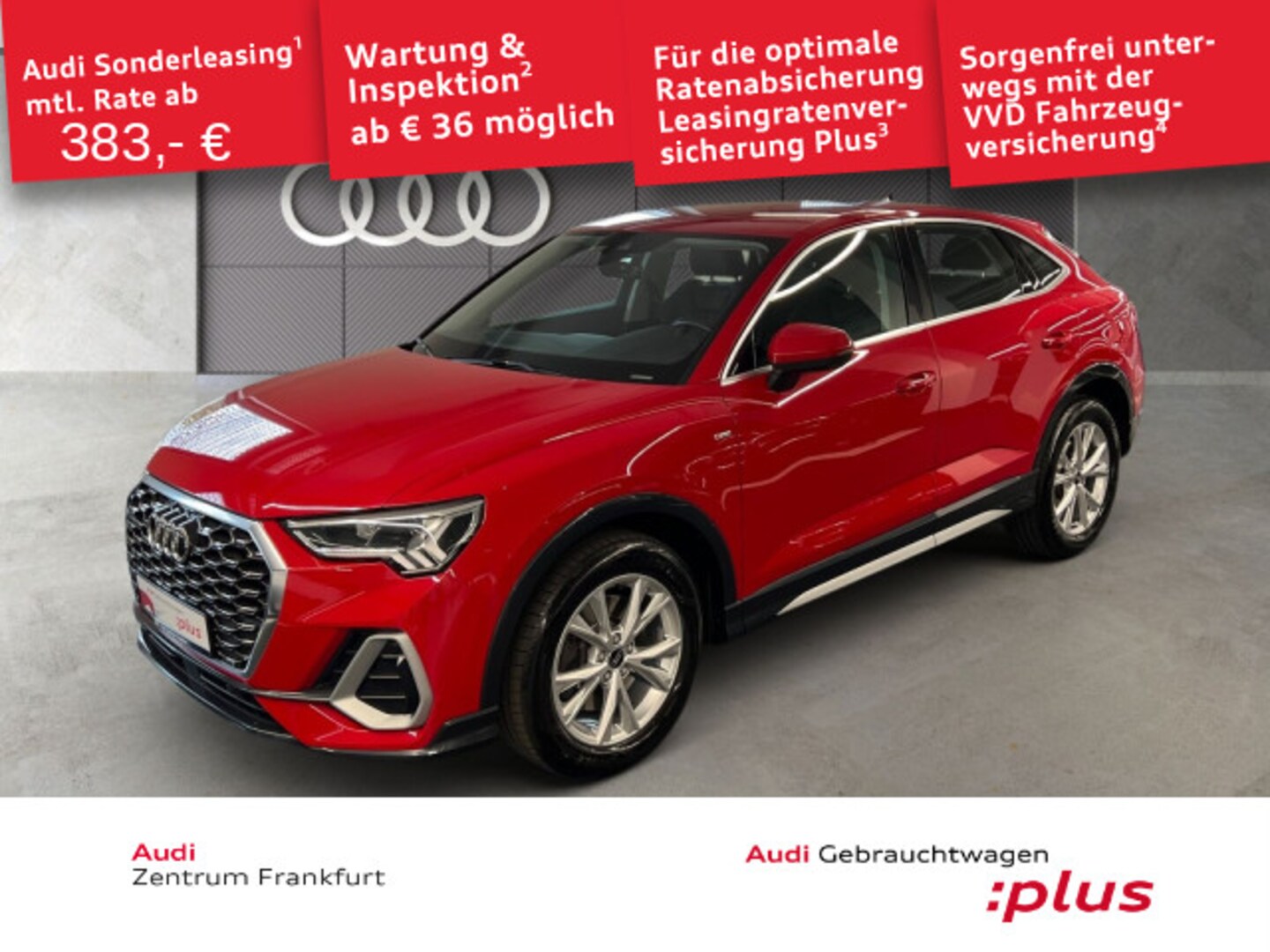 Bild über Audi Q3 Sportback S line 40 TFSI quattro S tronic - für weitere Informationen kontaktieren Sie den Audi Partner