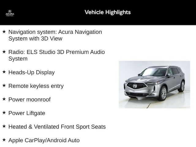 2023 Acura MDX