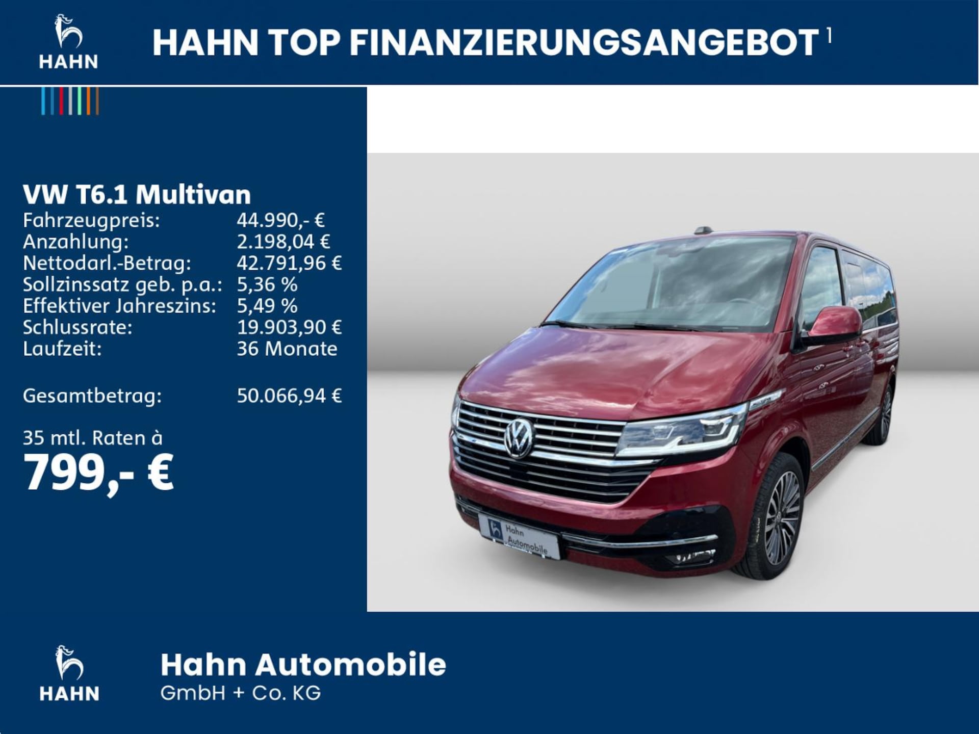 Volkswagen T6.1 Multivan Comfortline