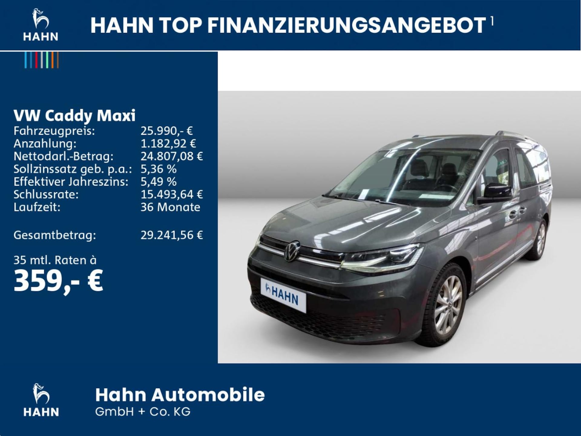 Volkswagen Caddy Maxi Style