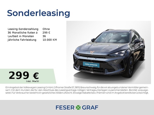 CUPRA Formentor 1.5 eTSI ACC Alcantara Nav Sitzh. 360° (DKT5015894)