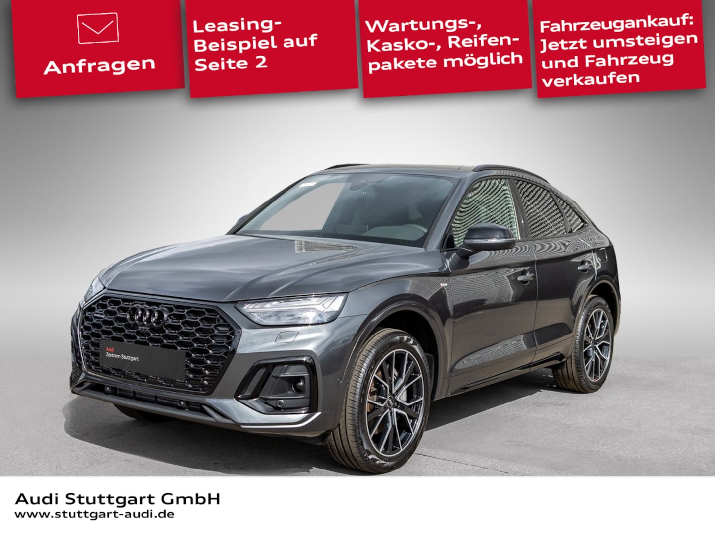 Bild über Audi Q5 Sportback TFSI e S line business 50 TFSI e quattro S tronic - für weitere Informationen kontaktieren Sie den Audi Partner