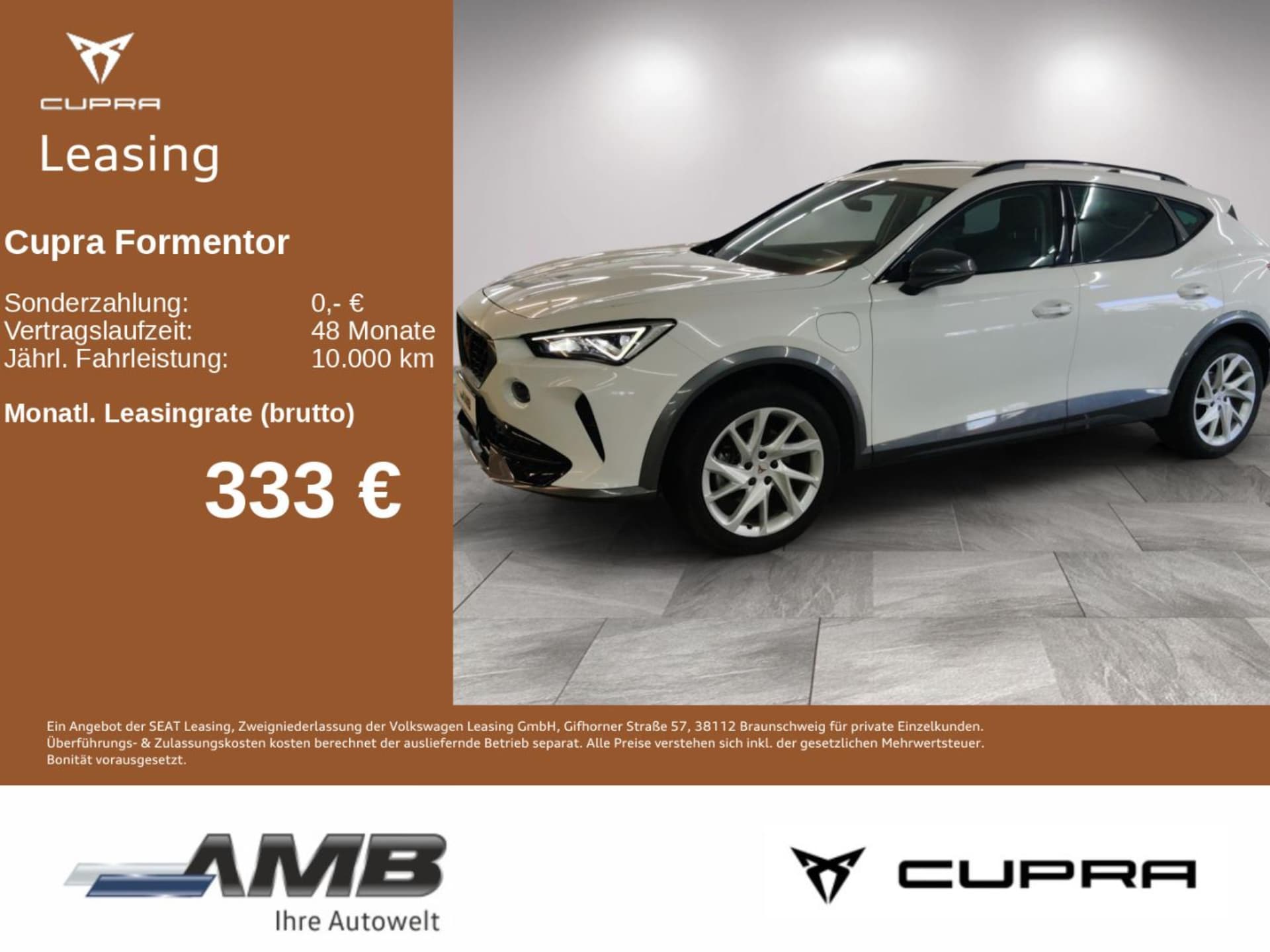Cupra Formentor — CUPRA Formentor Formentor 1.4 e-HYBRID AHK/LED/ACC/Navi/Sitzhzg