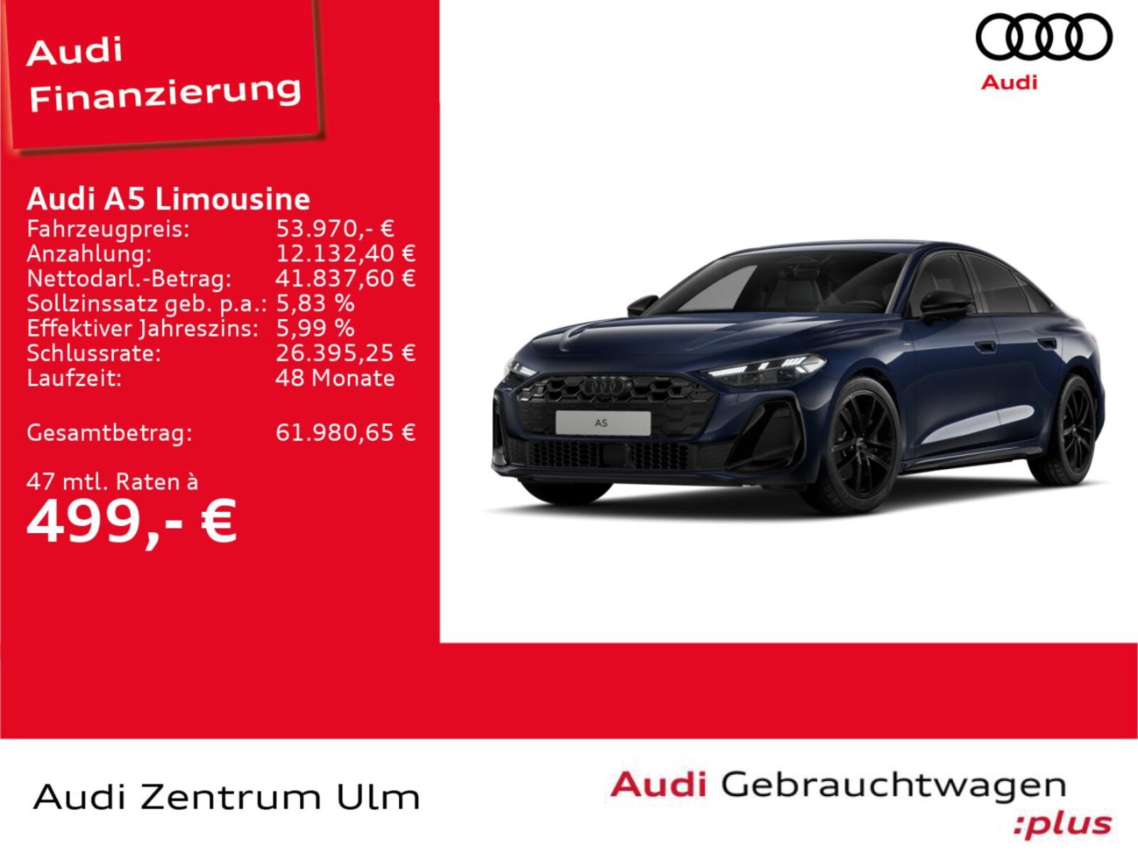 Audi A5 Limousine – Bild 2