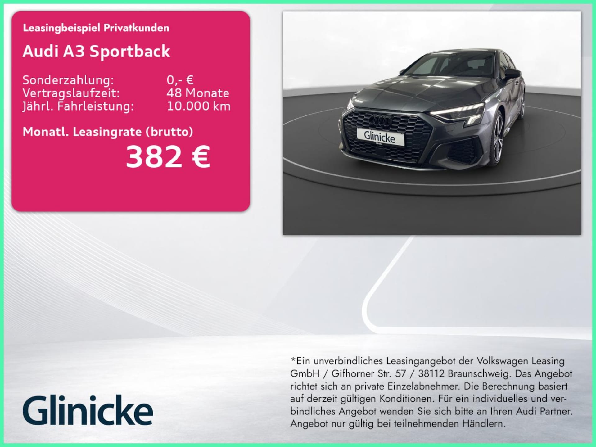 Audi A3 Sportback S line
