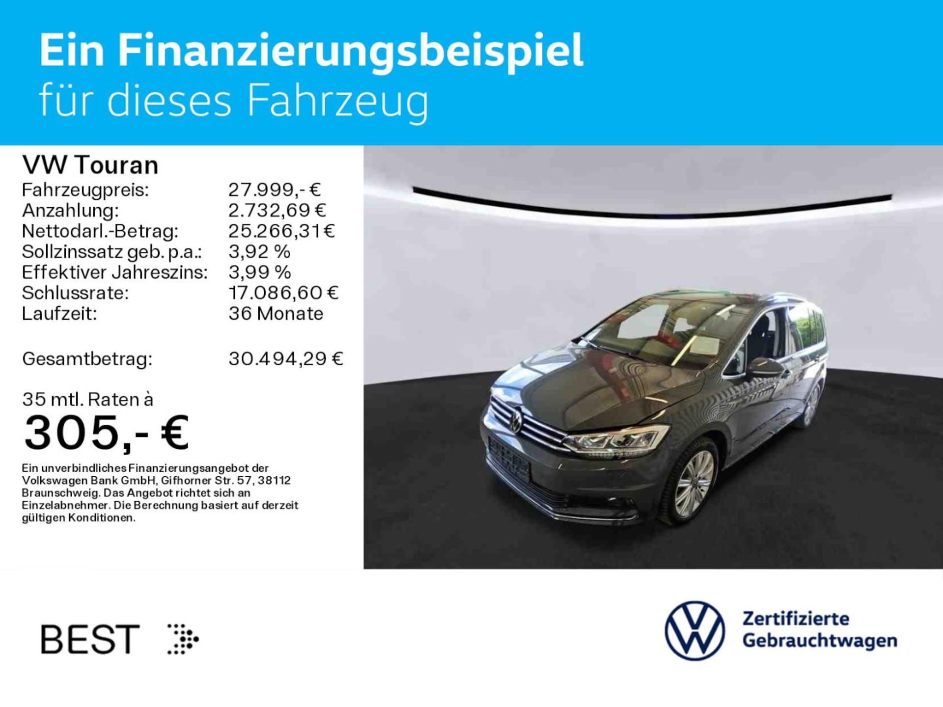 Volkswagen Touran Highline