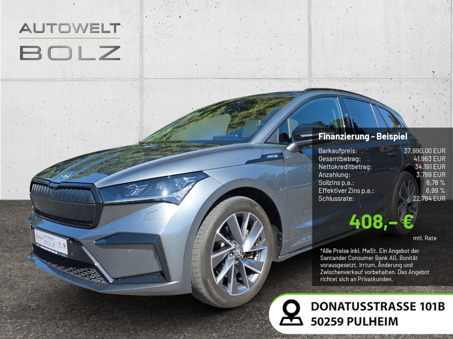 Skoda Enyaq 80X Sportline