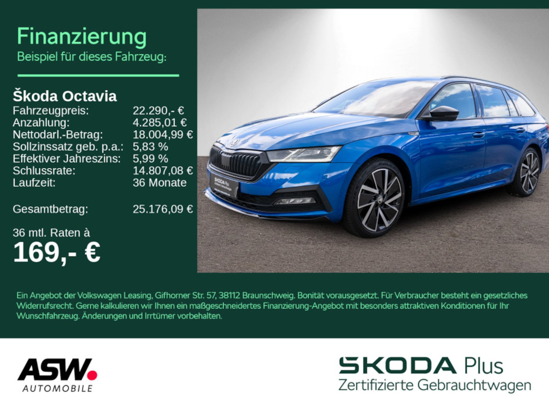 Skoda Octavia Combi Sportline