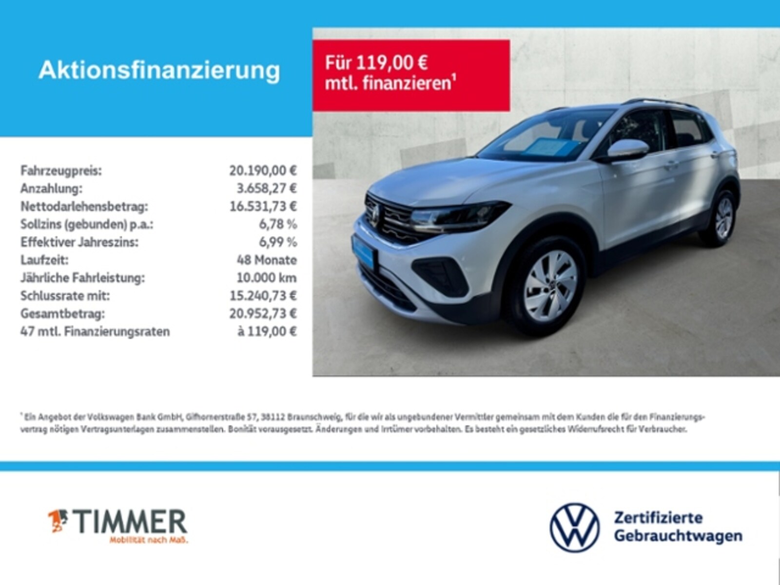 Volkswagen T-Cross – Bild 2