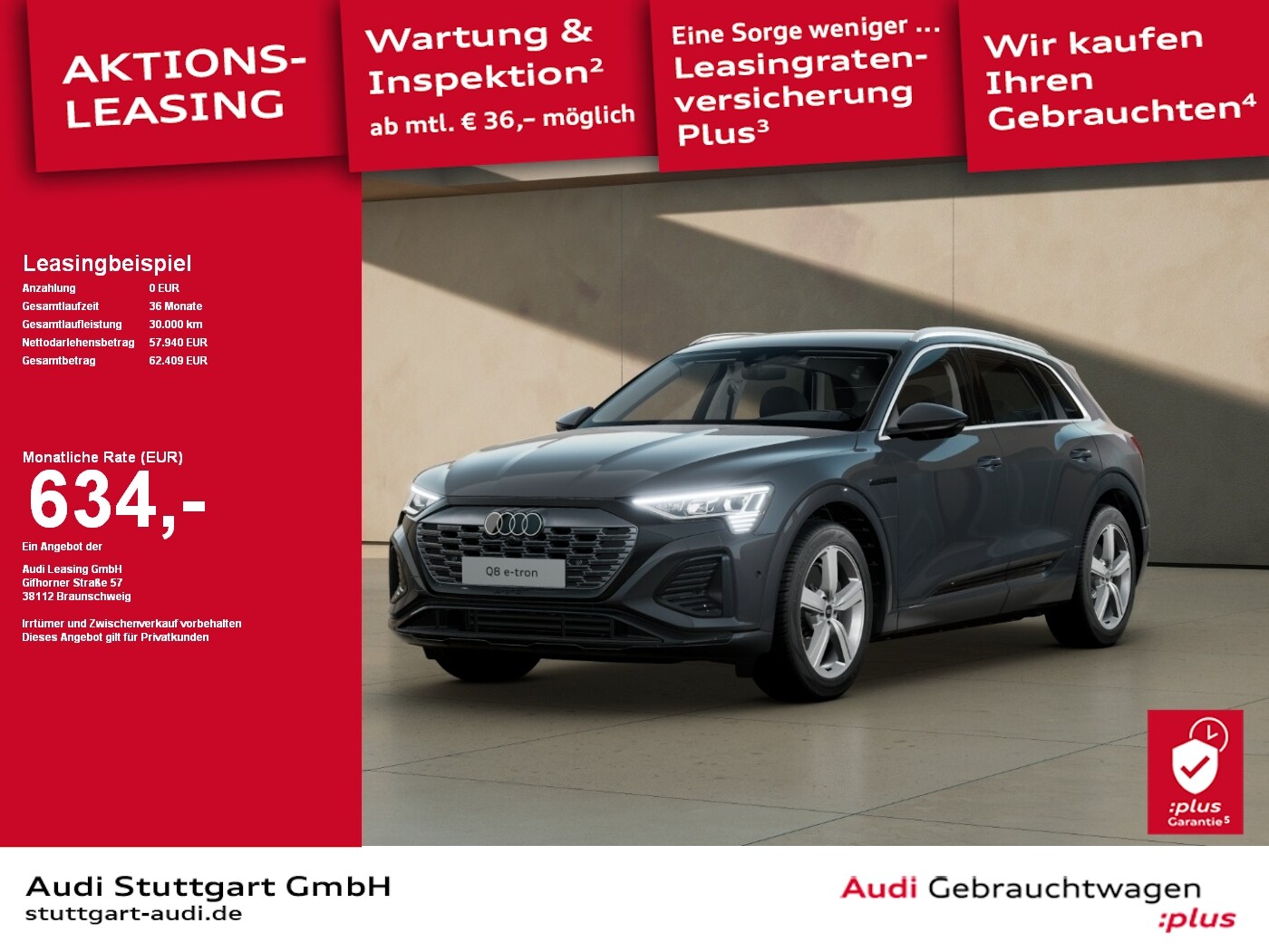 Image about Audi Q8 e-tron S line 50 e-tron quattro