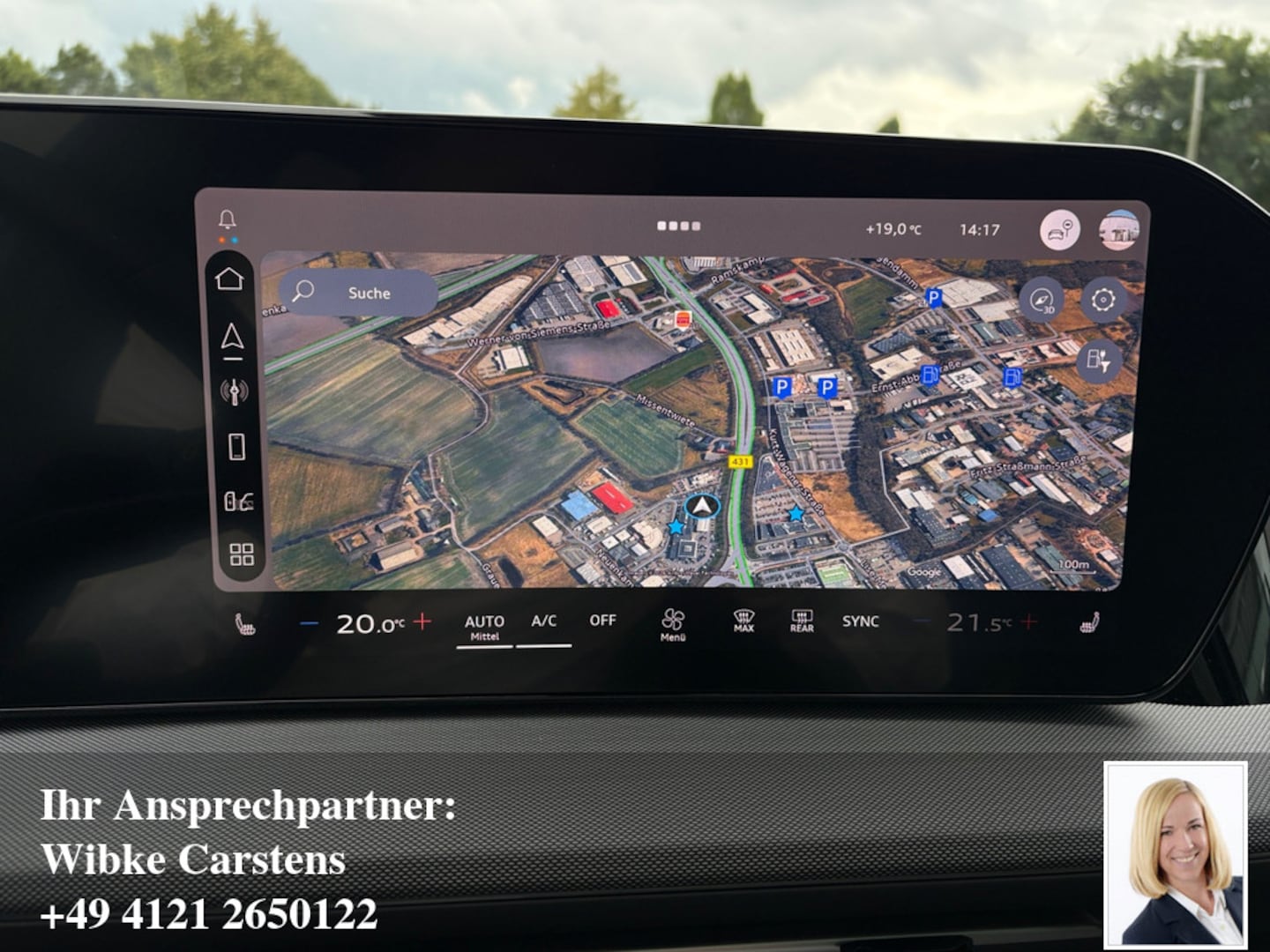 Bild über Audi Q4 Sportback e-tron e-tron quattro performance 250 kW - für weitere Informationen kontaktieren Sie den Audi Partner