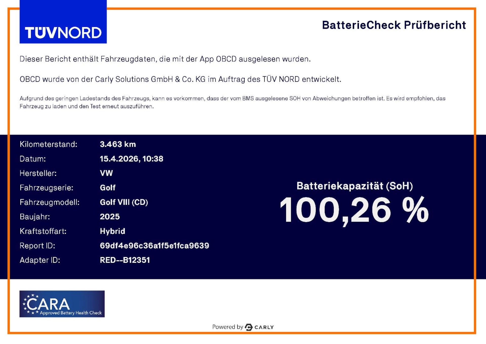 Volkswagen Golf Goal