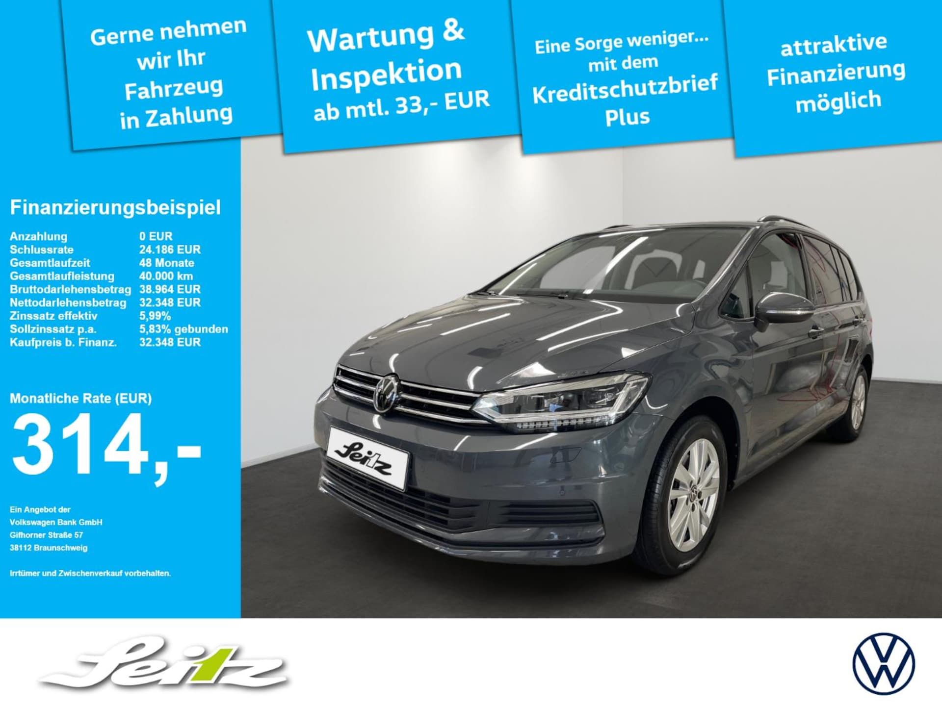 Volkswagen Touran Comfortline
