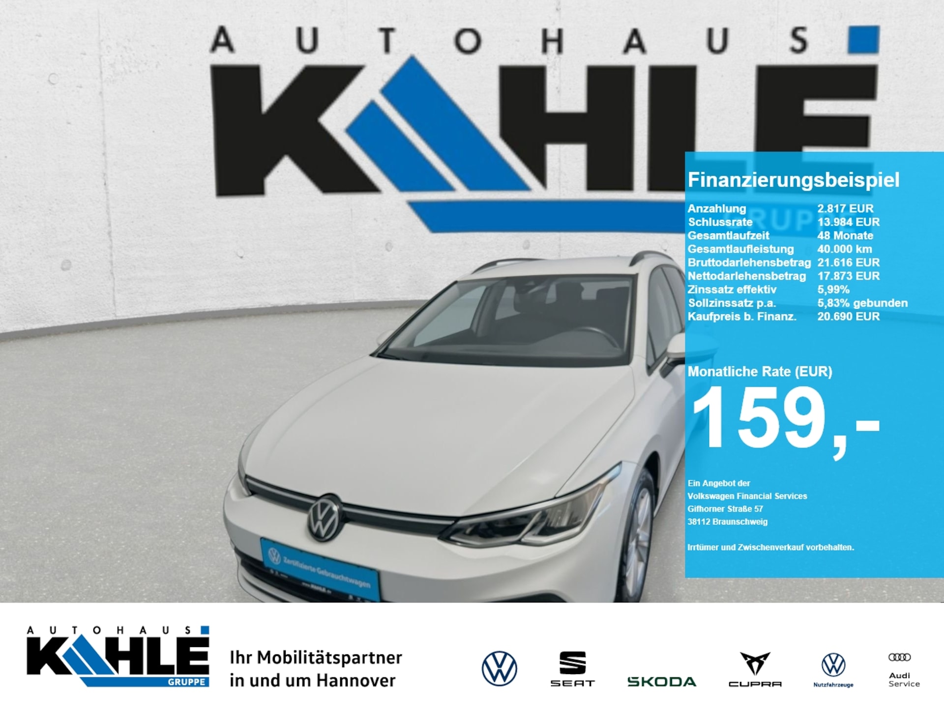 Volkswagen Golf Variant — Volkswagen Golf Variant VIII 2.0TDI DSG Life