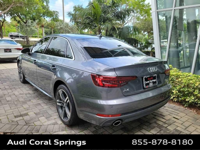 2018 Audi A4 Sedan