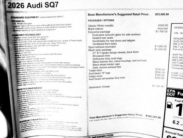 2026 Audi SQ7 Premium Plus - Photo 34