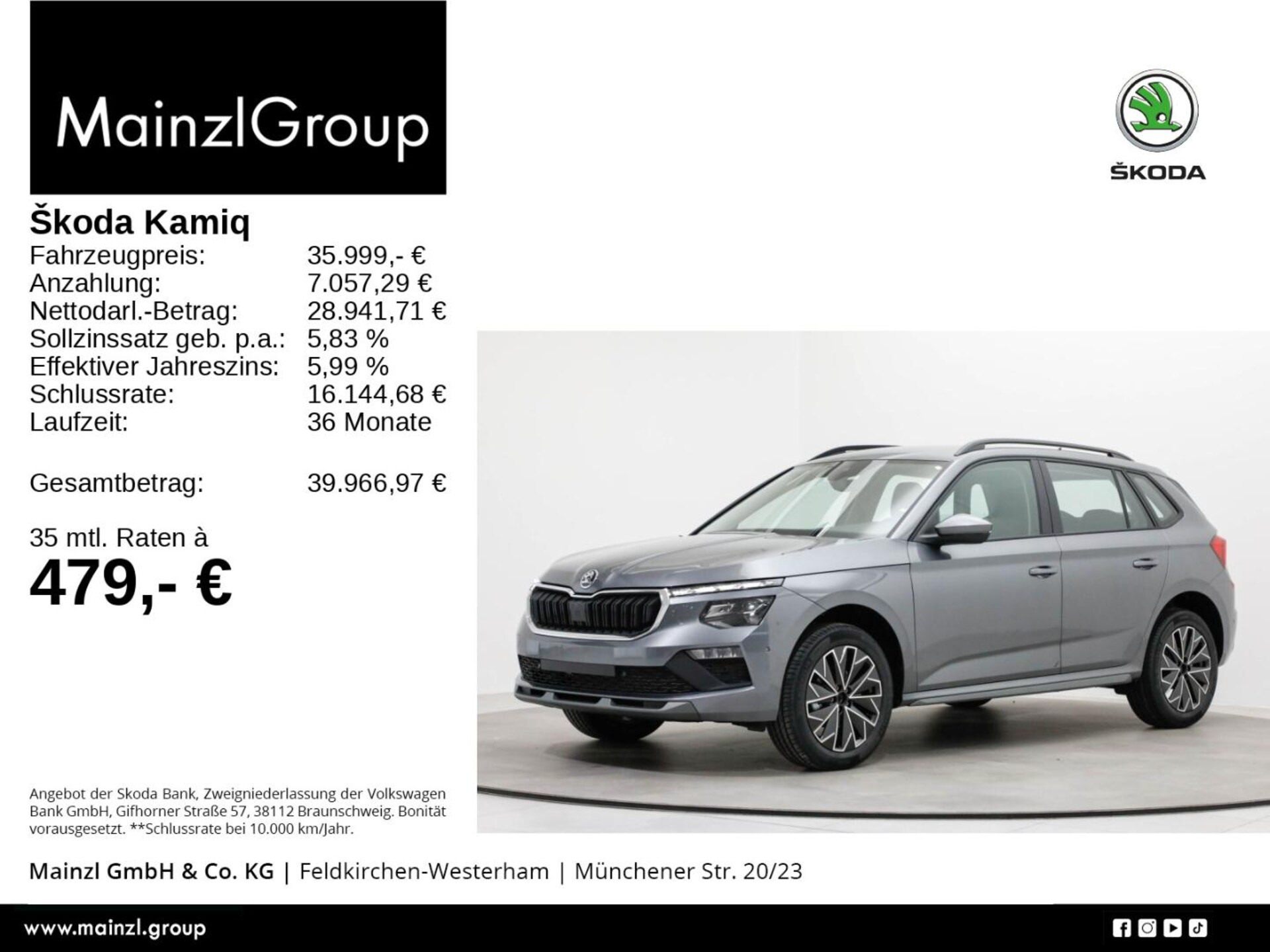Skoda Kamiq Selection