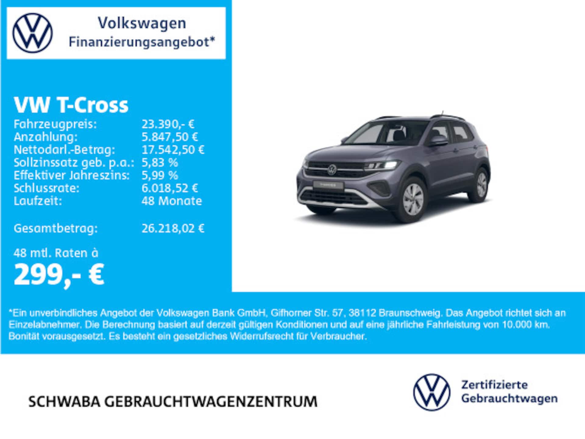 Volkswagen T-Cross Life