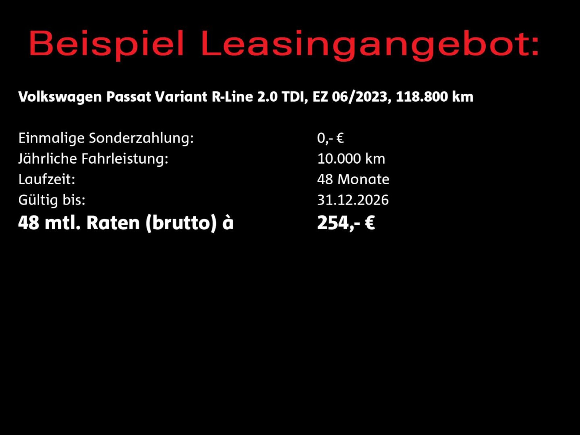 Volkswagen Passat Variant Business