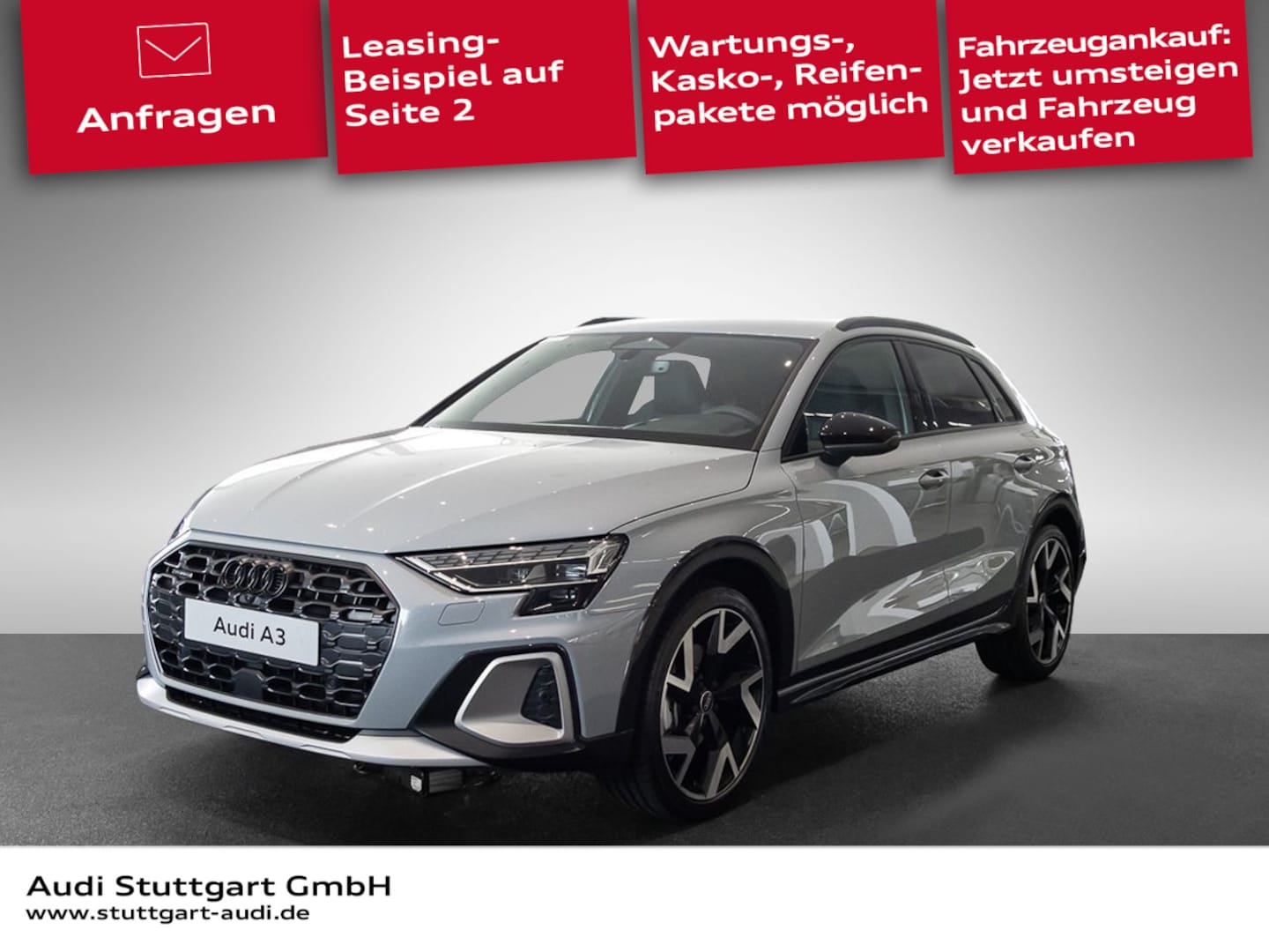Bild über Audi A3 allstreet TFSI quattro S tronic - für weitere Informationen kontaktieren Sie den Audi Partner