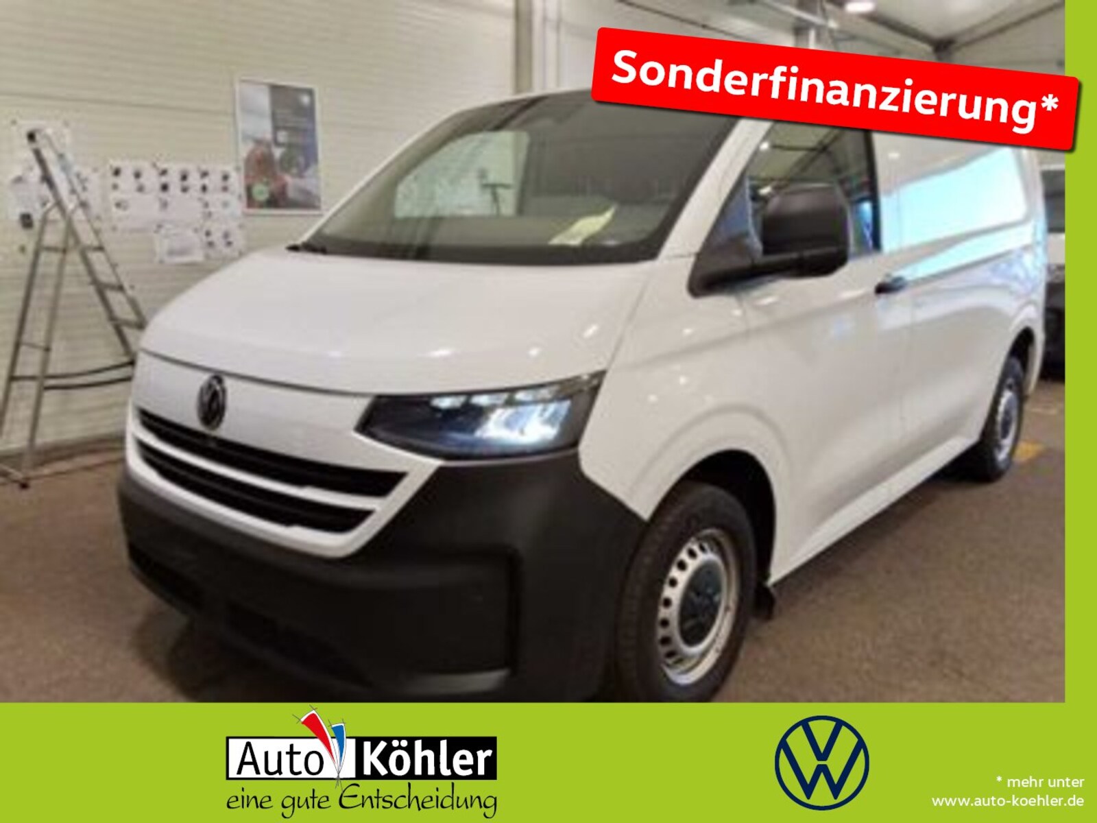 Volkswagen Transporter Kasten kurzer Radstand