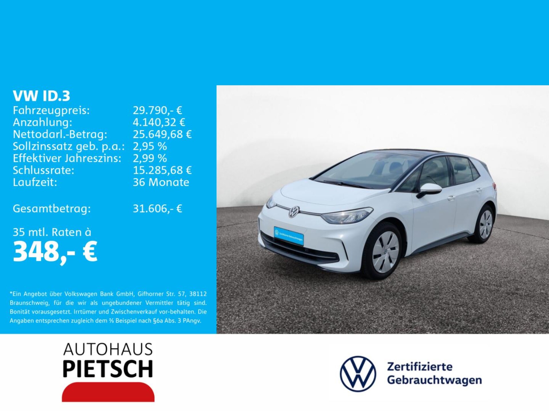 Volkswagen ID.3 Pro