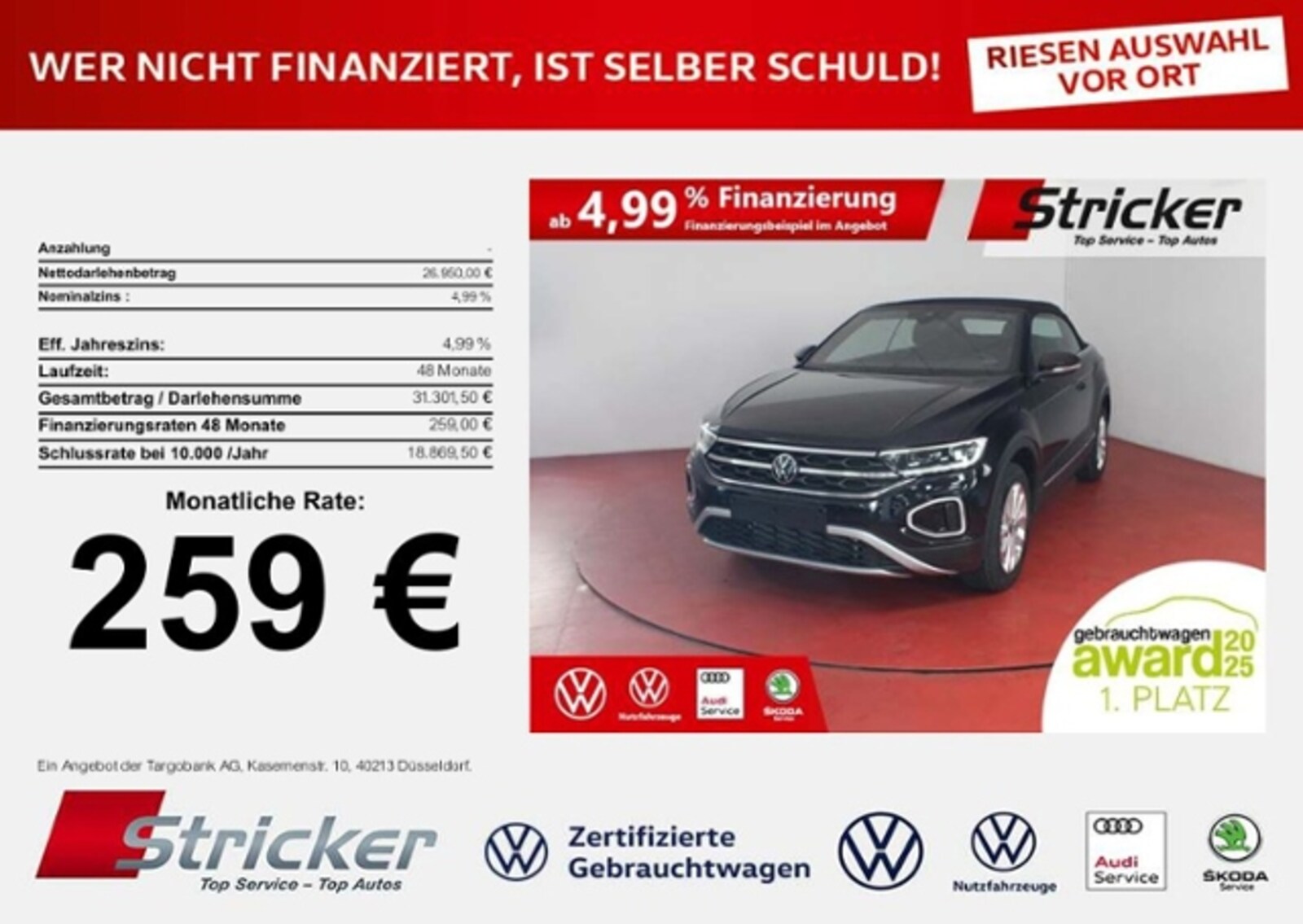 Volkswagen T-Roc Cabriolet