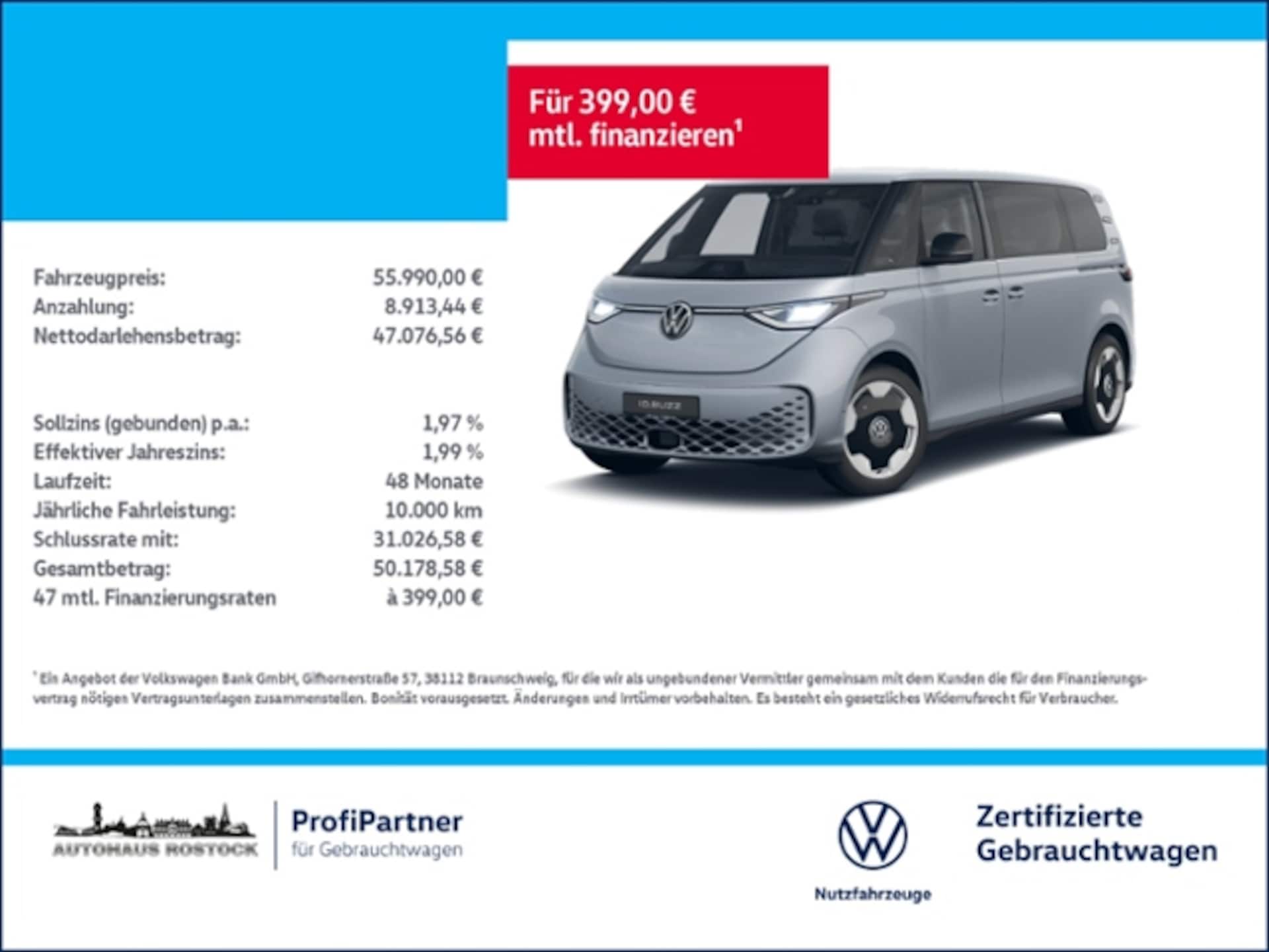 Volkswagen ID. Buzz — Volkswagen ID. Buzz ID.Buzz LR 86kWh AHK HuD WÄRMEPUMPE