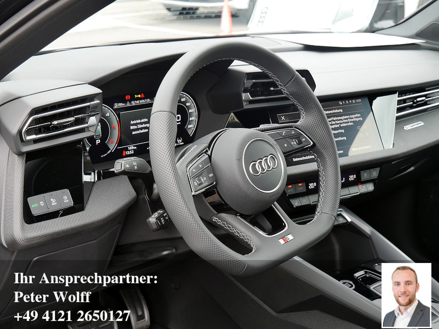 Bild über Audi A3 Sportback TDI S tronic - für weitere Informationen kontaktieren Sie den Audi Partner