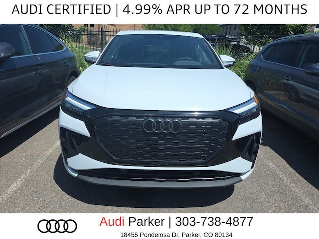 Used 2024 Audi Q4 Sportback e-tron Premium Plus with VIN WA13UBFZ9RP075684 for sale in Parker, CO
