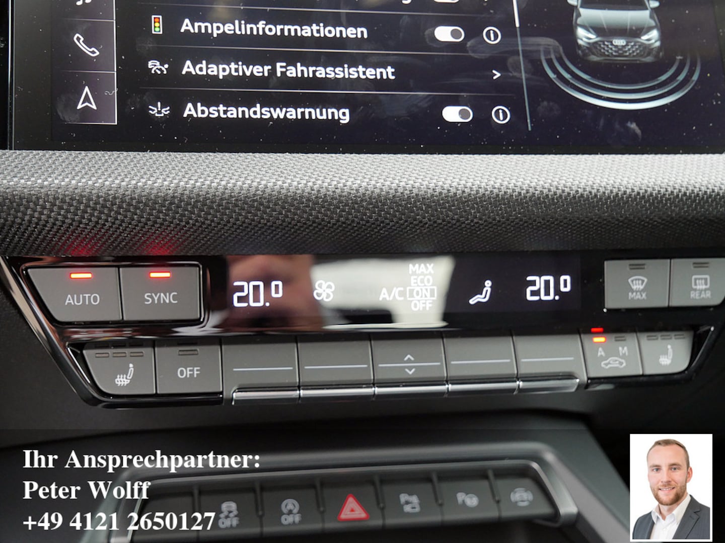 Bild über Audi A3 Sportback TDI S tronic - für weitere Informationen kontaktieren Sie den Audi Partner