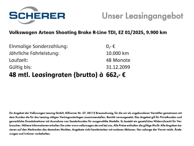 Volkswagen Arteon Shooting Brake