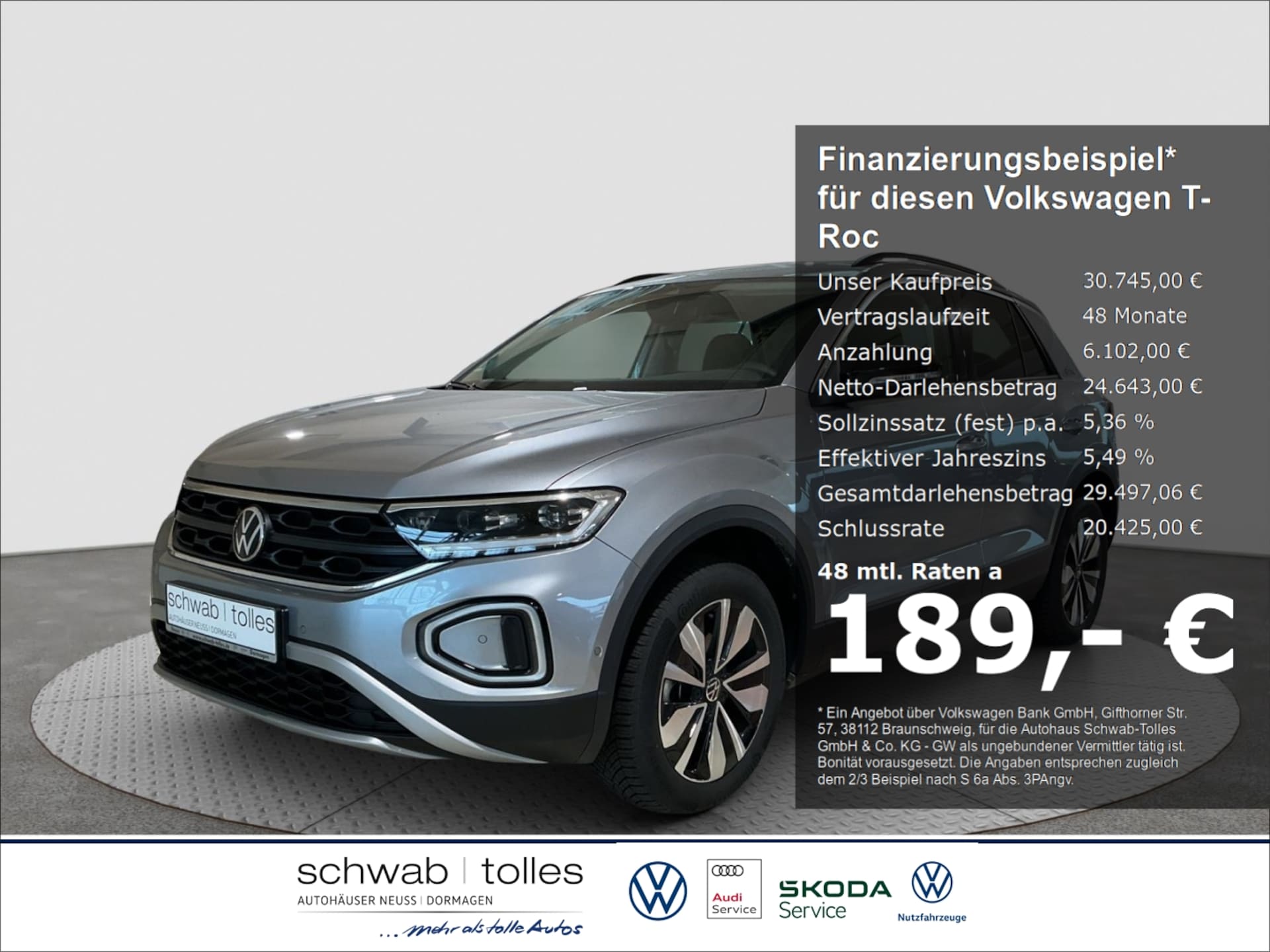 Volkswagen T-Roc — Volkswagen T-Roc 1.5 TSI 7-DSG Goal ACC AHK LEDPlus Rückfahr