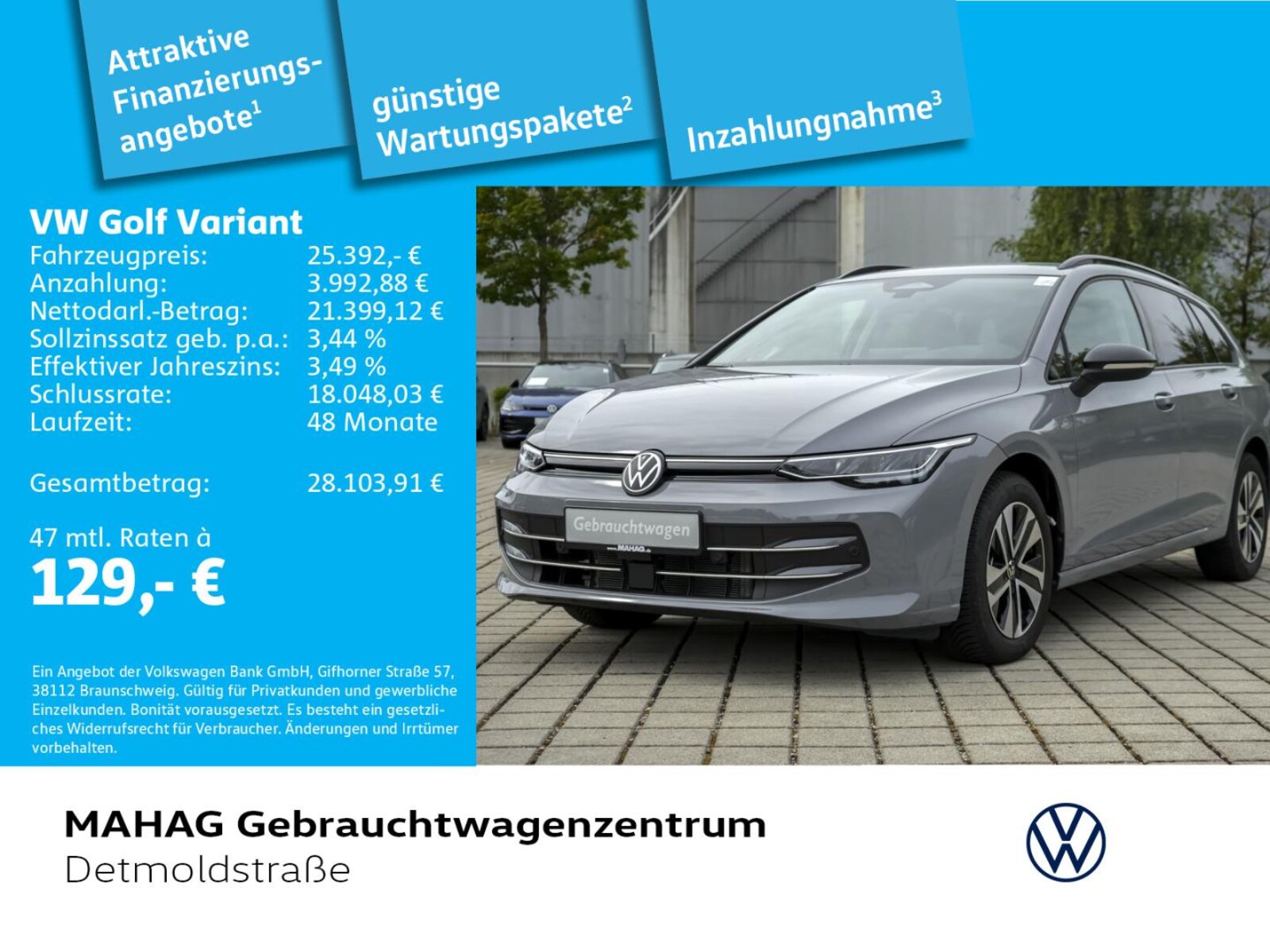 Volkswagen Golf Variant – Bild 2