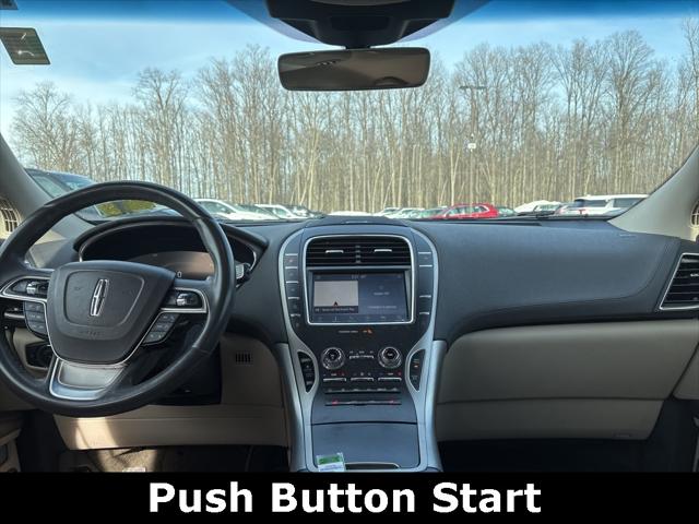 Used 2020 Lincoln Nautilus Base with VIN 2LMPJ6J95LBL12202 for sale in Bowmansville, NY