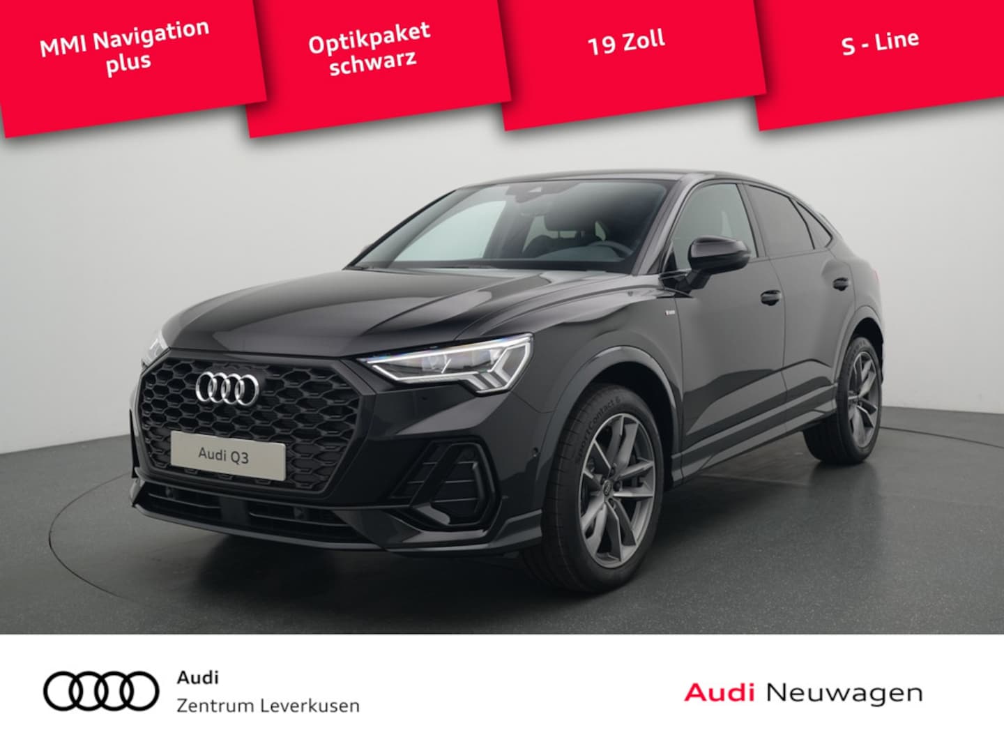 Bild über Audi Q3 Sportback S line 35 TFSI S tronic - für weitere Informationen kontaktieren Sie den Audi Partner