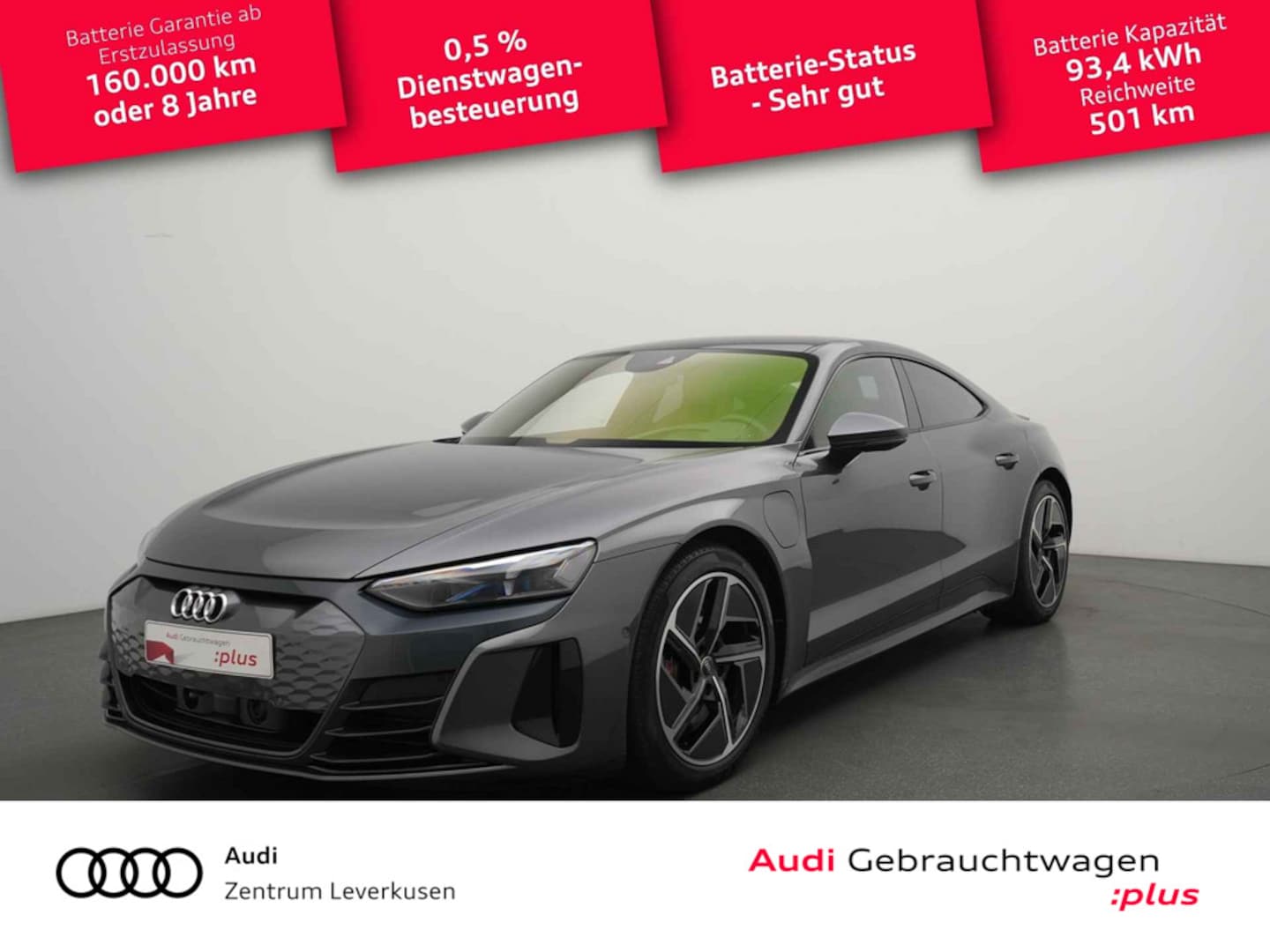 Bild über Audi e-tron GT e-tron quattro - für weitere Informationen kontaktieren Sie den Audi Partner