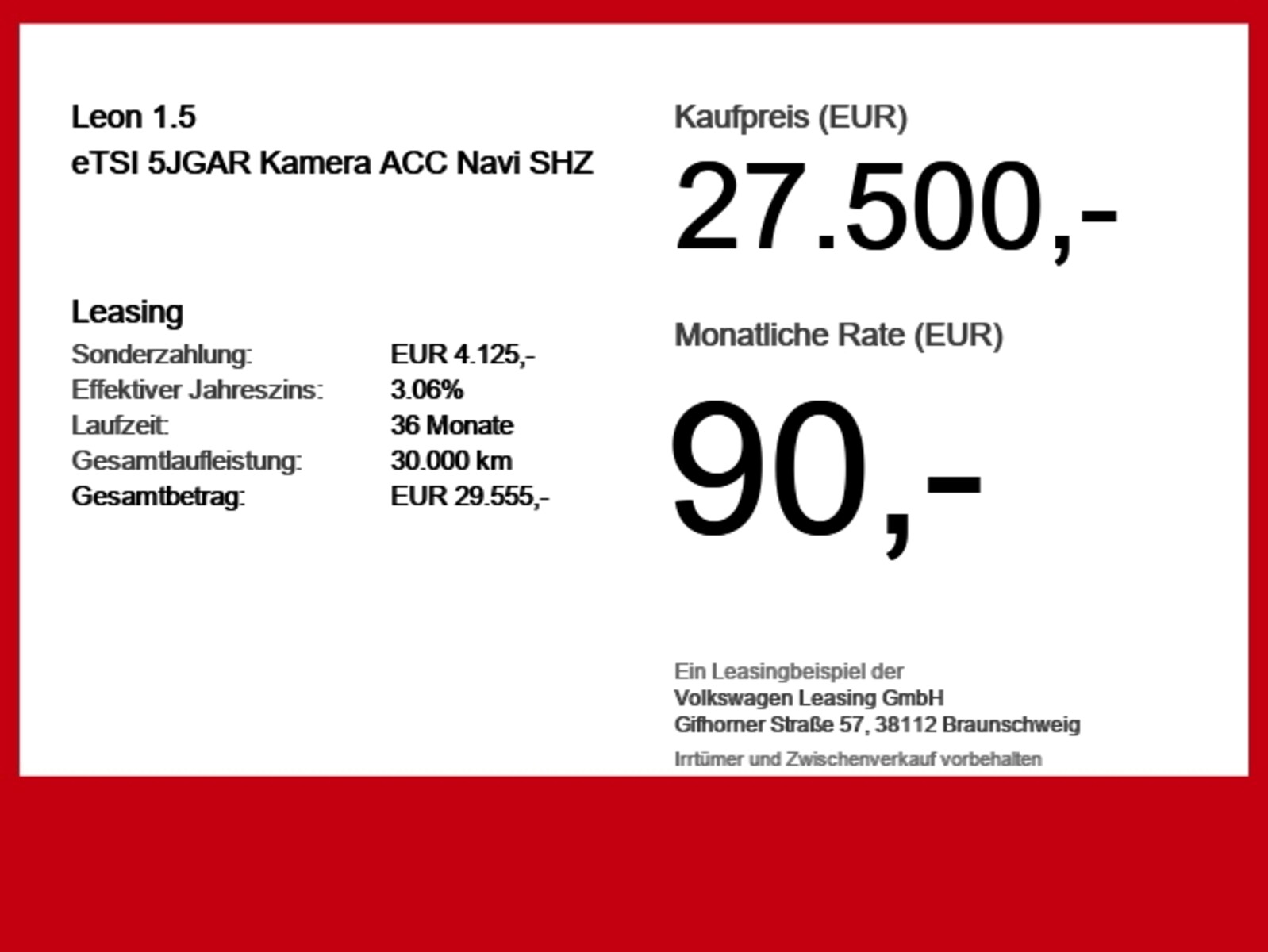 CUPRA Leon – Bild 6