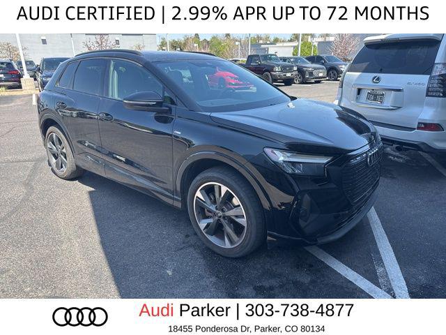 Used 2024 Audi Q4 e-tron Premium with VIN WA1K2BFZ0RP026861 for sale in Parker, CO