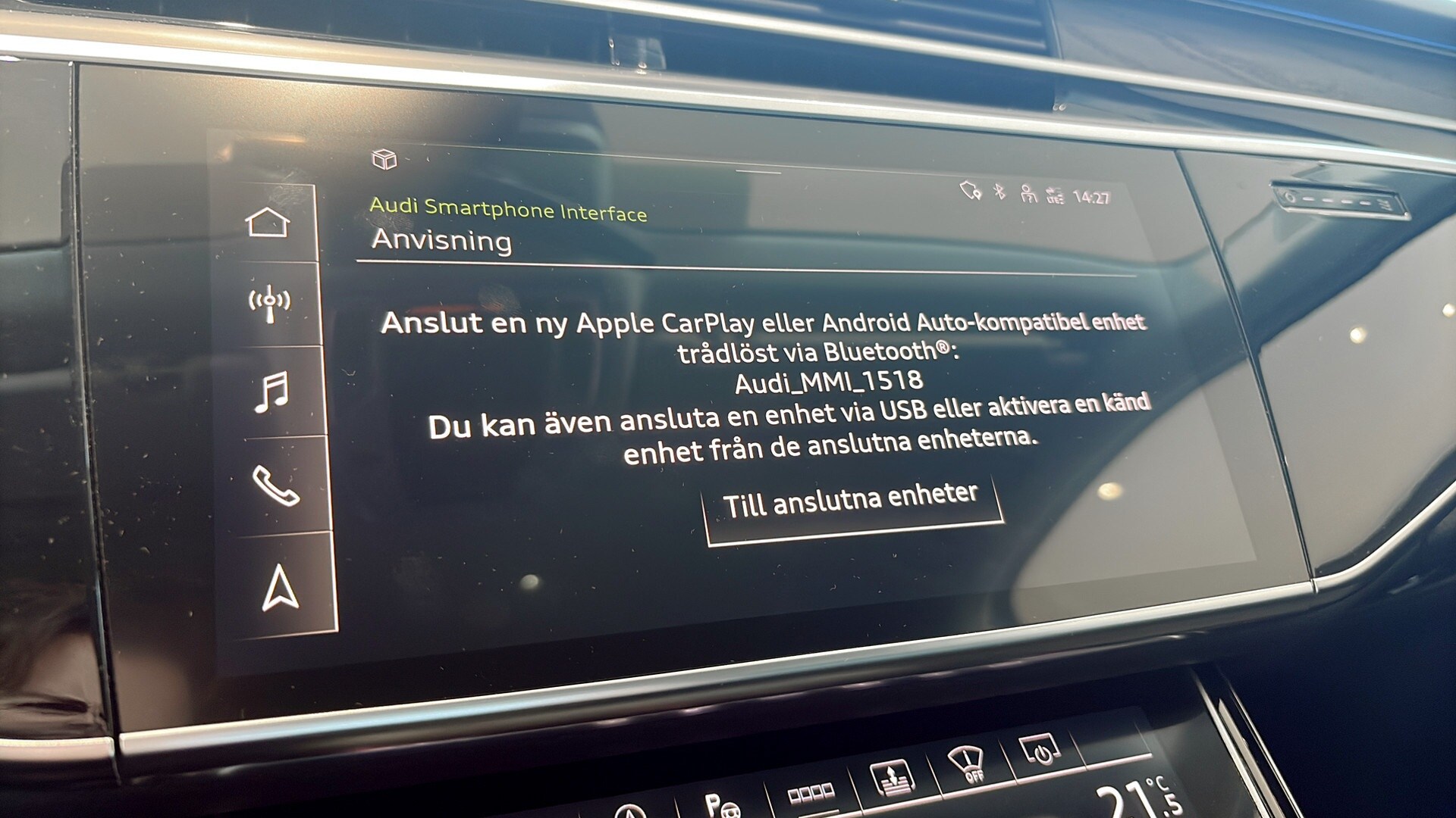 Bild som visar&nbsp;Audi A8&nbsp;A8 50 TDI quattro 286 hk tiptronic - för mer information kontakta din Audi Partner
