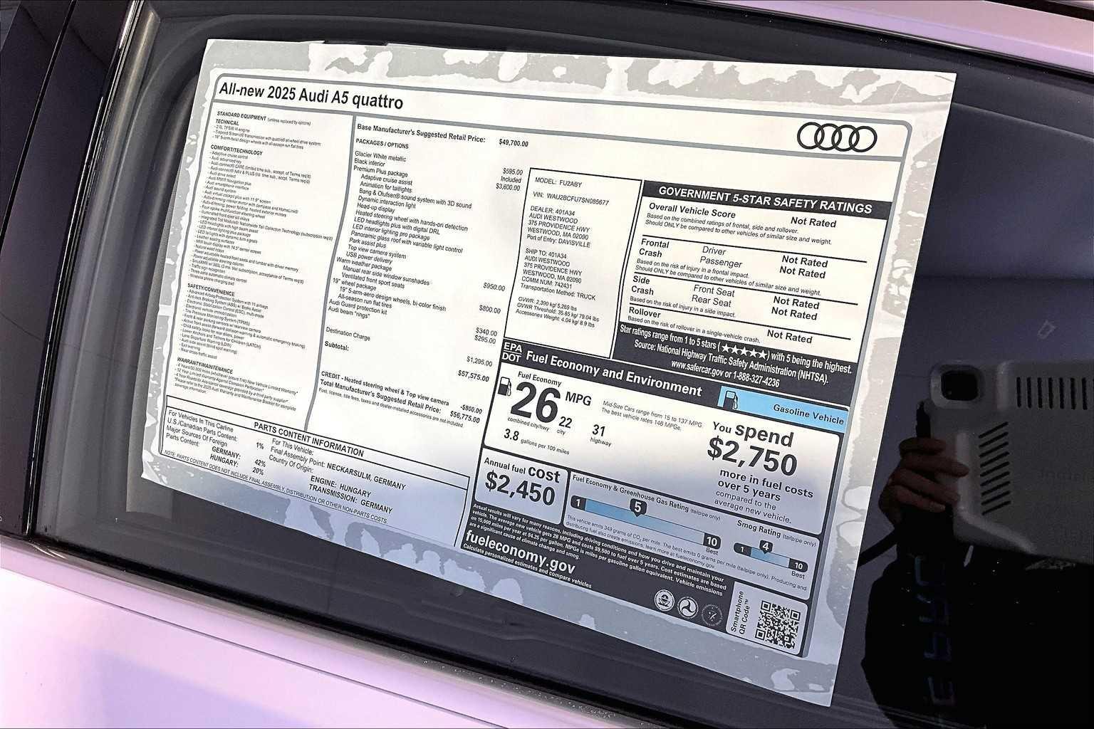 2025 Audi A5 Premium Plus - Photo 19