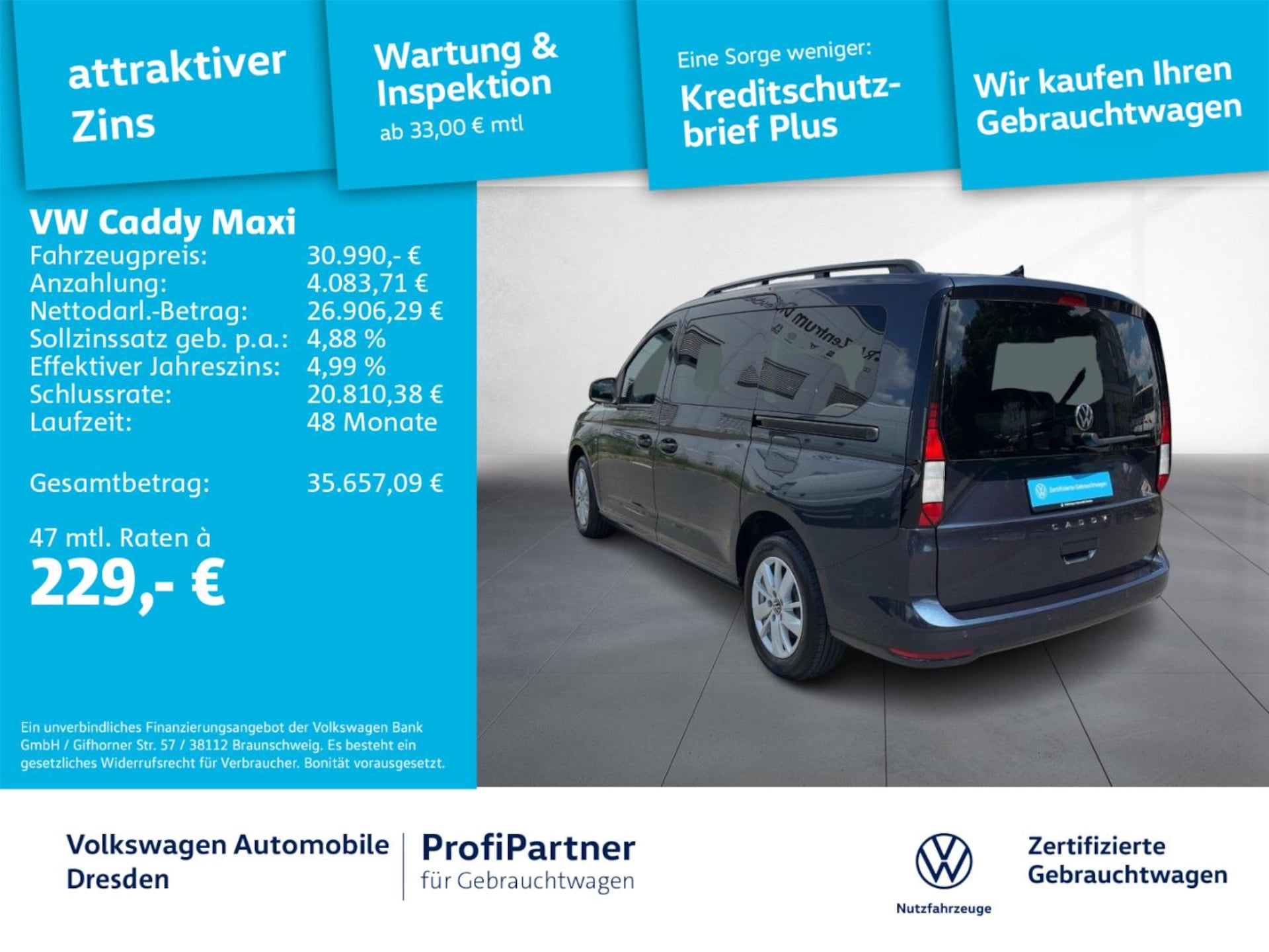Volkswagen Caddy Maxi Life
