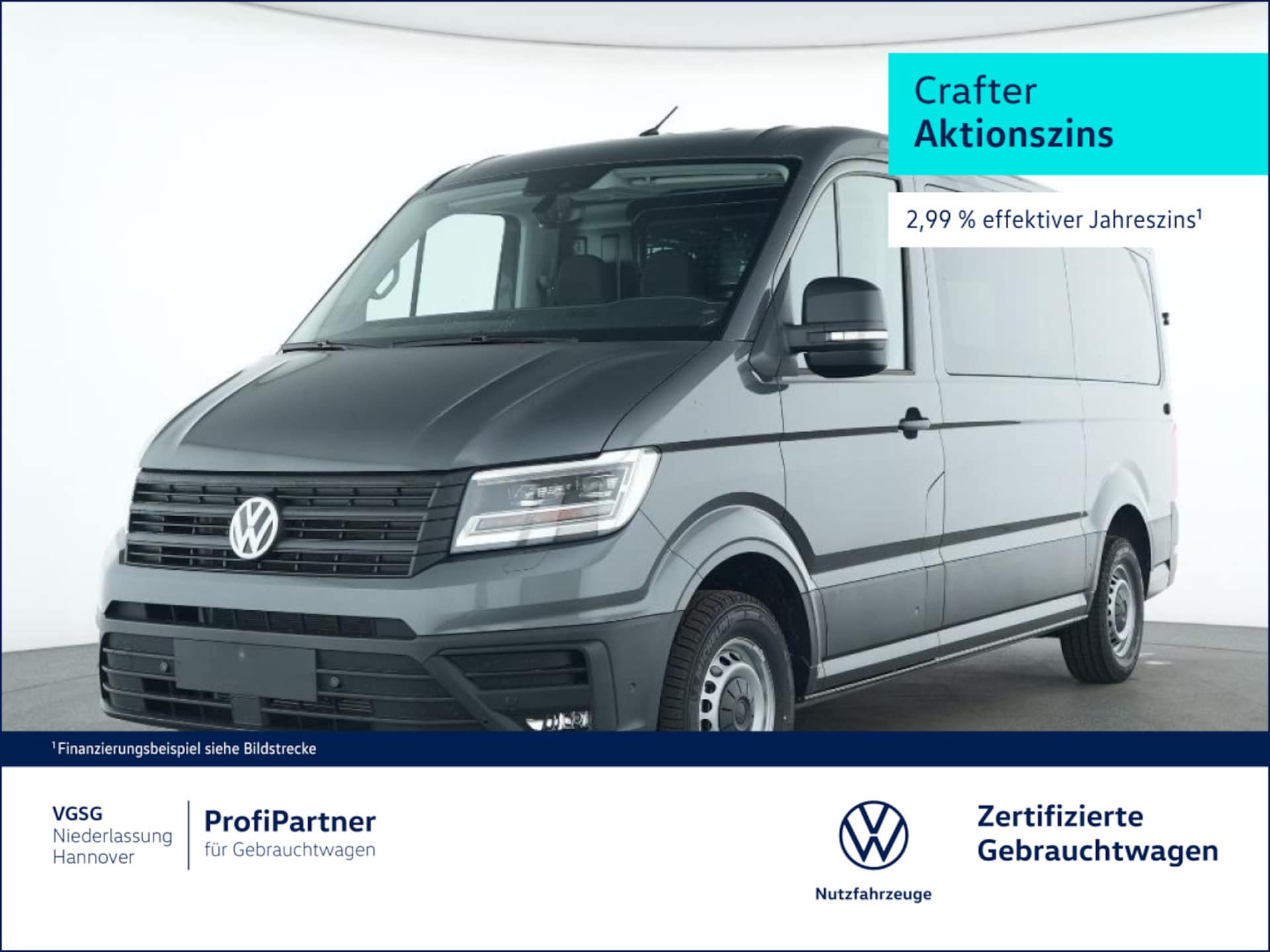 Volkswagen Crafter Kasten mittlerer Radstand