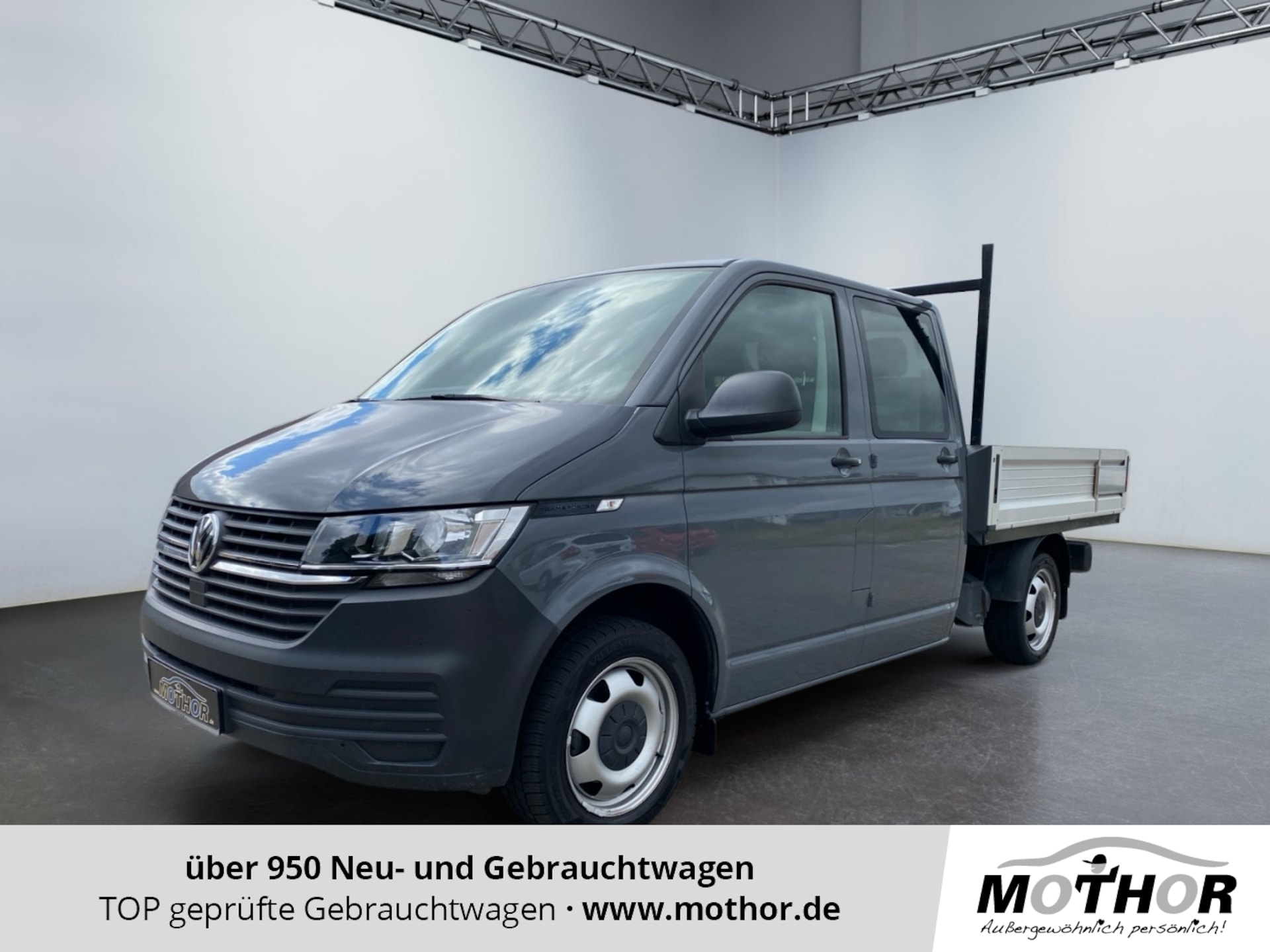 Volkswagen T6.1 Transporter Pritschenwagen Doppelkabine