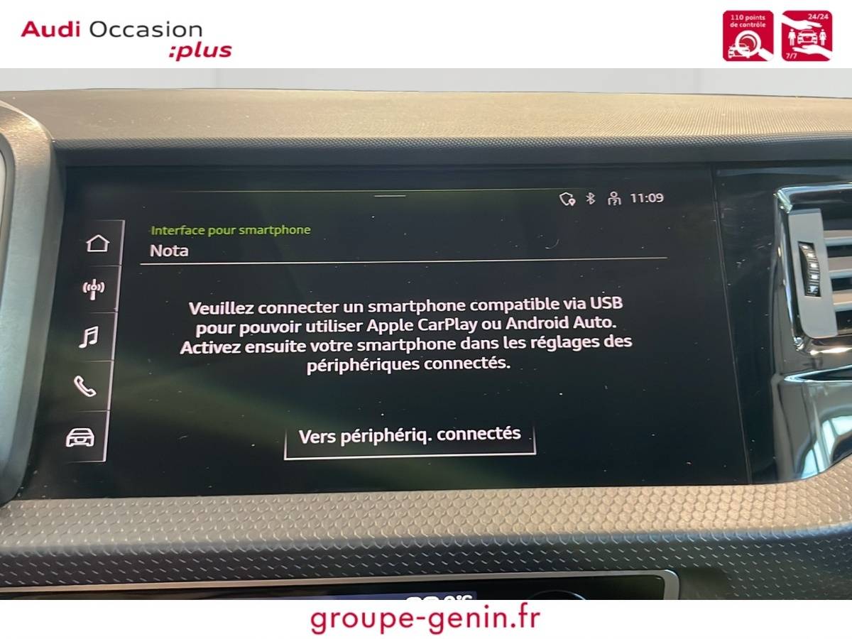 Image about Audi A1 Sportback Advanced 2 30 TFSI 81 kW (110 ch) 6 vitesses