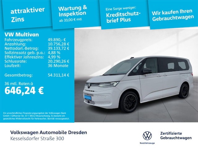 Volkswagen Multivan langversion